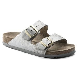 Birkenstock Arizona Washed Metallic Blue 41